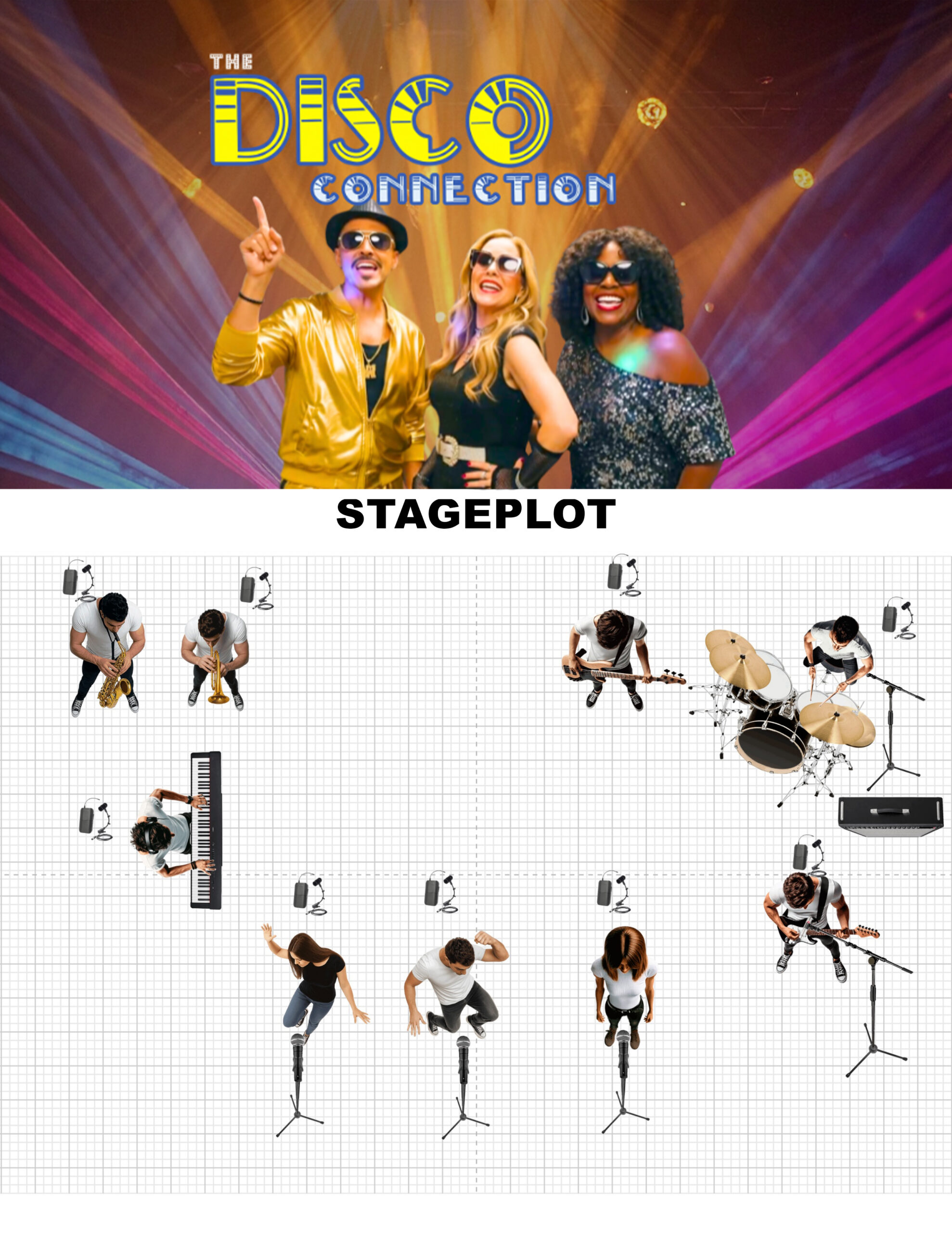 The Disco Connect Stageplot
